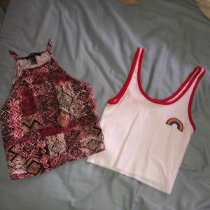 Small forever 21 crop tops
